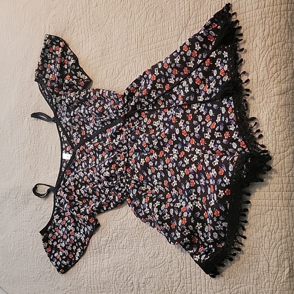 Women's used Floral Romper